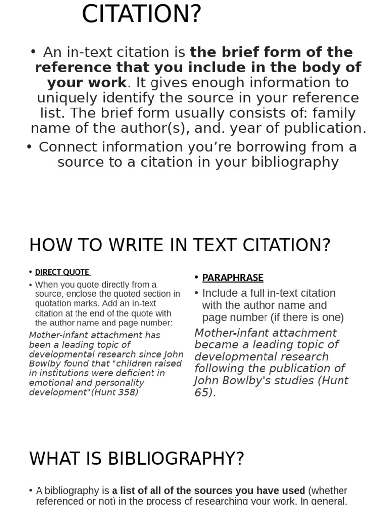 Example Of In Text Citation