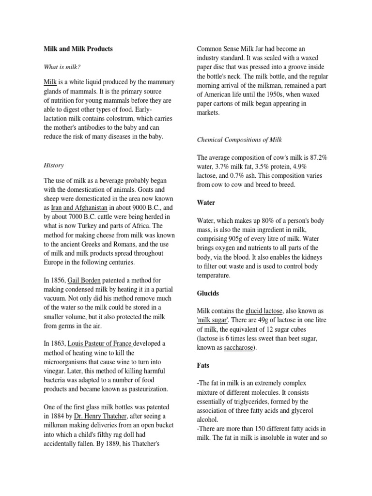 Milk Is An Example Of Type Of Matter Called