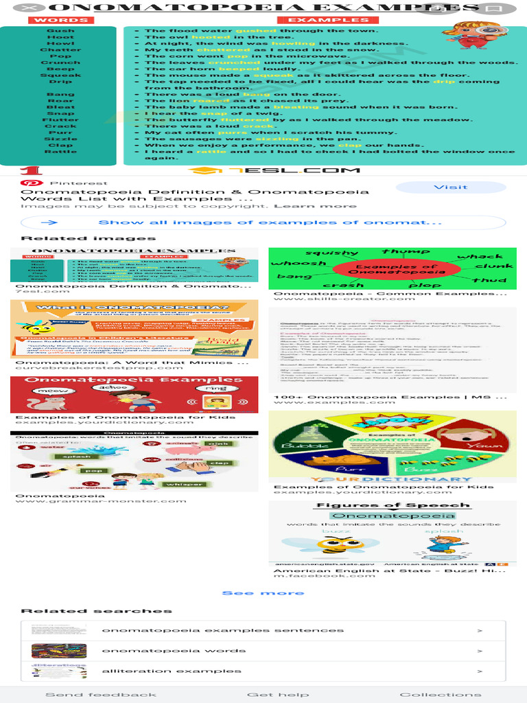 Onomatopoeia Is An Example Of