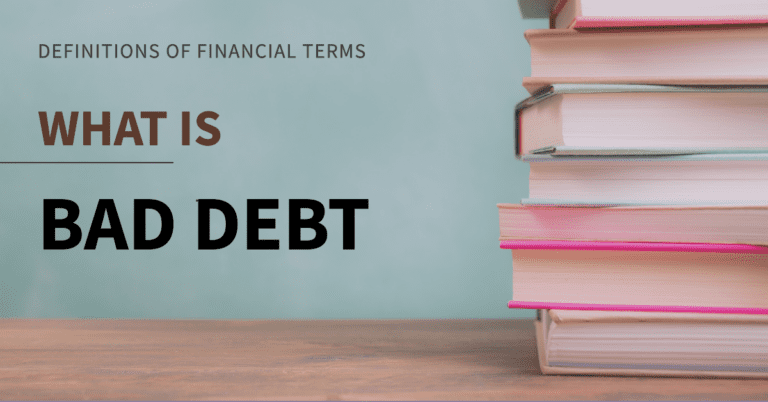 An Example Of Bad Debt