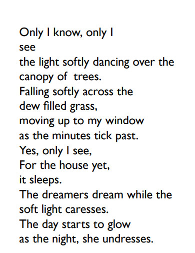 Example Of An Ode Poetry