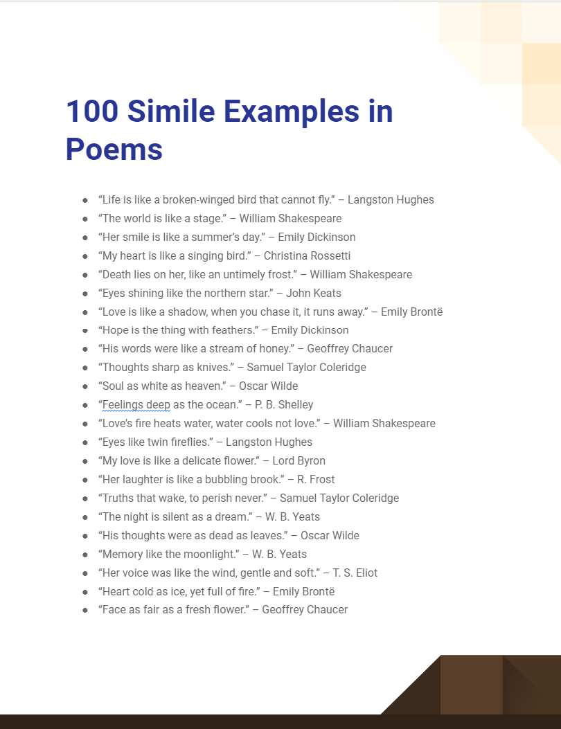 What Is An Example Of A Simile