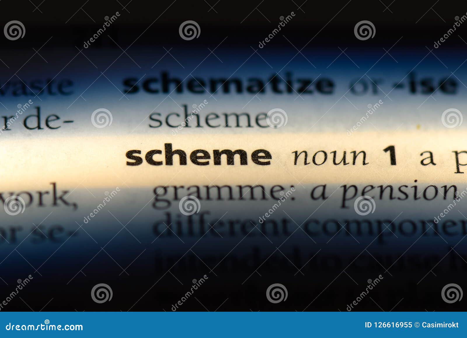 Example Of The Word Scheme
