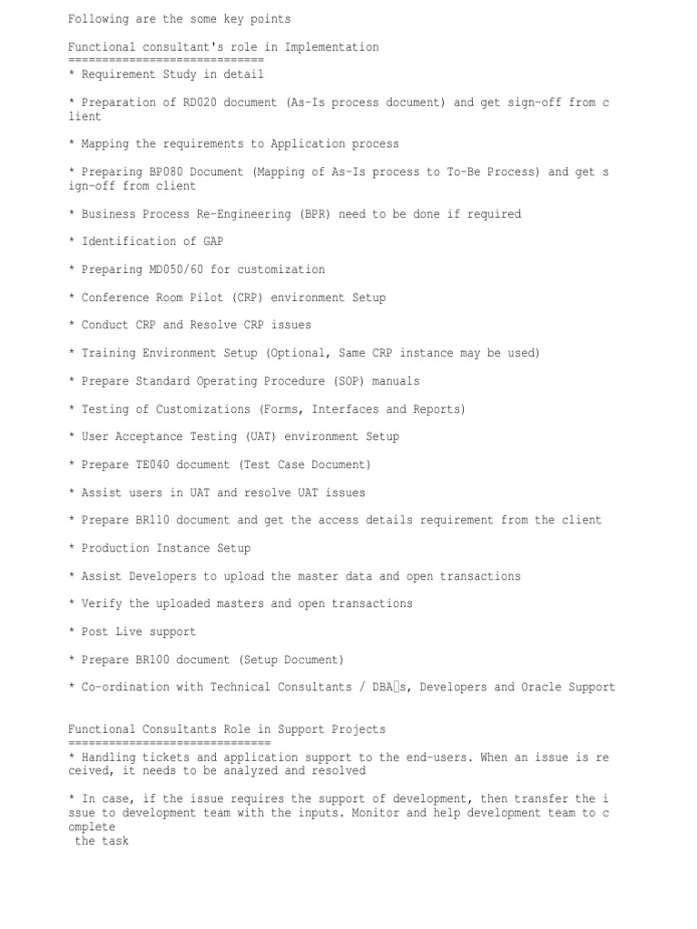 What Does Functional Expert Mean? Roles and Responsibilities Explained