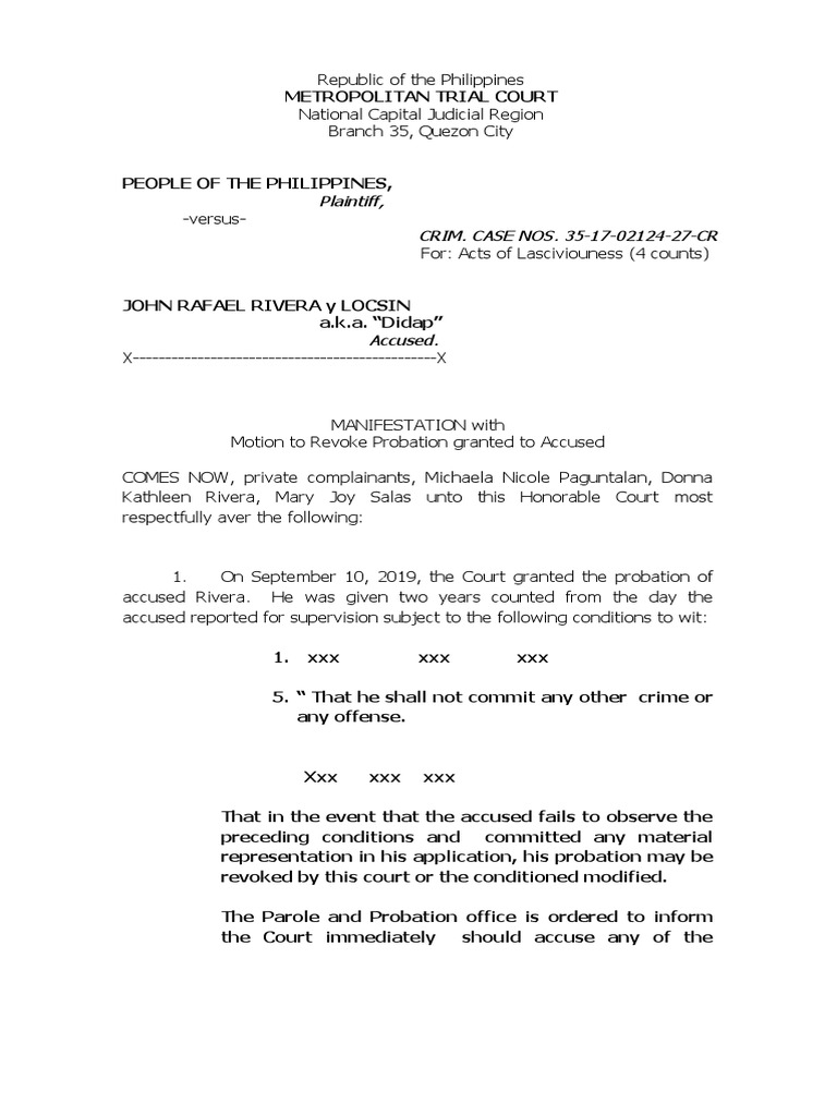 What Does Revoke Probation Mean? Legal Consequences Explained