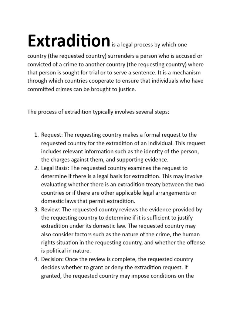What Does Waive Extradition Mean in Legal Terms?