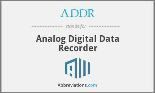 What Does ADDR Mean? Abbreviations Explained