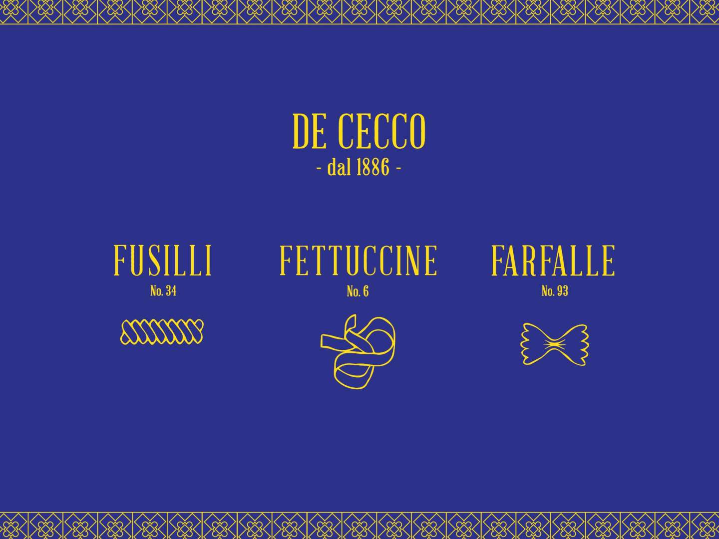 What Does De Cecco Mean in Italian? Brand Name Origins