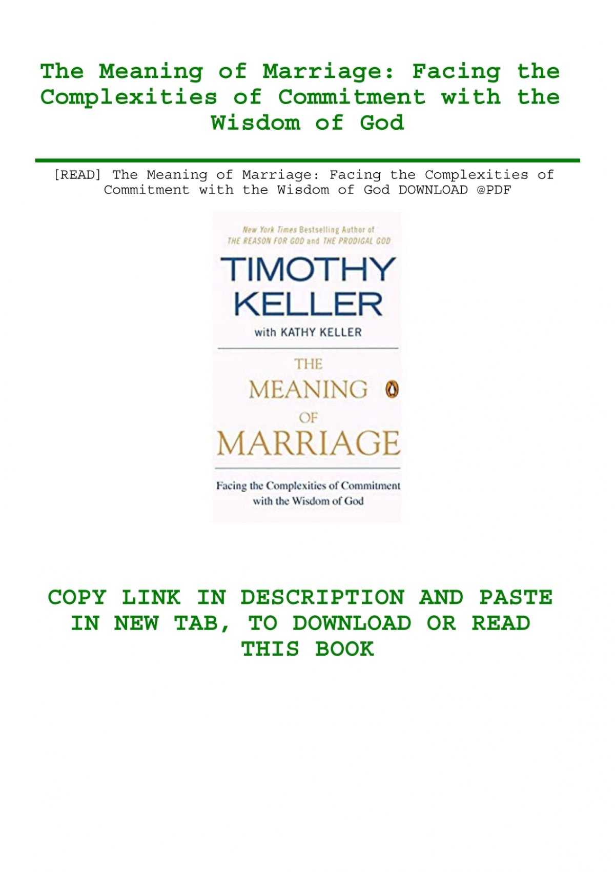 What Does Marriage Mean to You? Exploring Commitment and Purpose