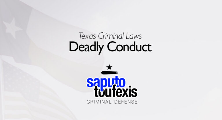 What Does Deadly Conduct Mean? Criminal Law Explained