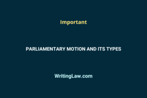 What Does the Term Subsidiary Motion Mean? Parliamentary Law Explained