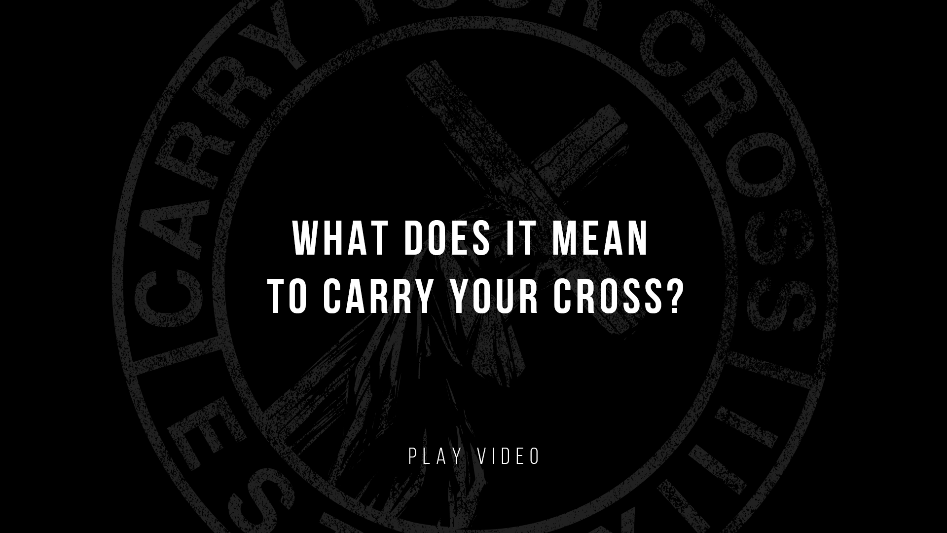 What Does It Mean to Carry Your Cross? Biblical Meaning Explained