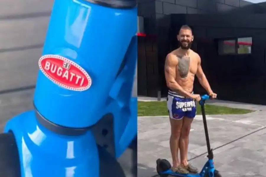 What Does Red Mean on the Bugatti Scooter Charger?