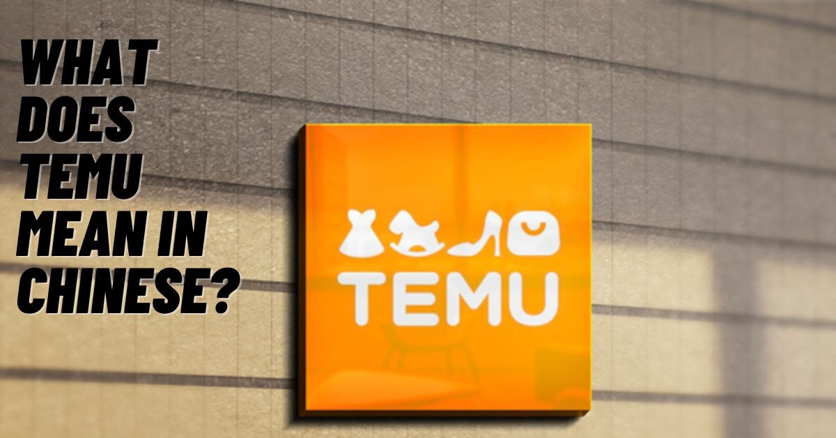 What Does Temu Mean in Chinese? Brand Name Decoded