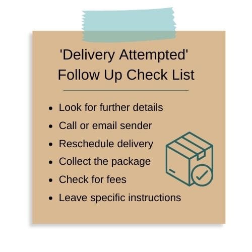 What Does Attempted Delivery Mean? Shipping Updates Explained