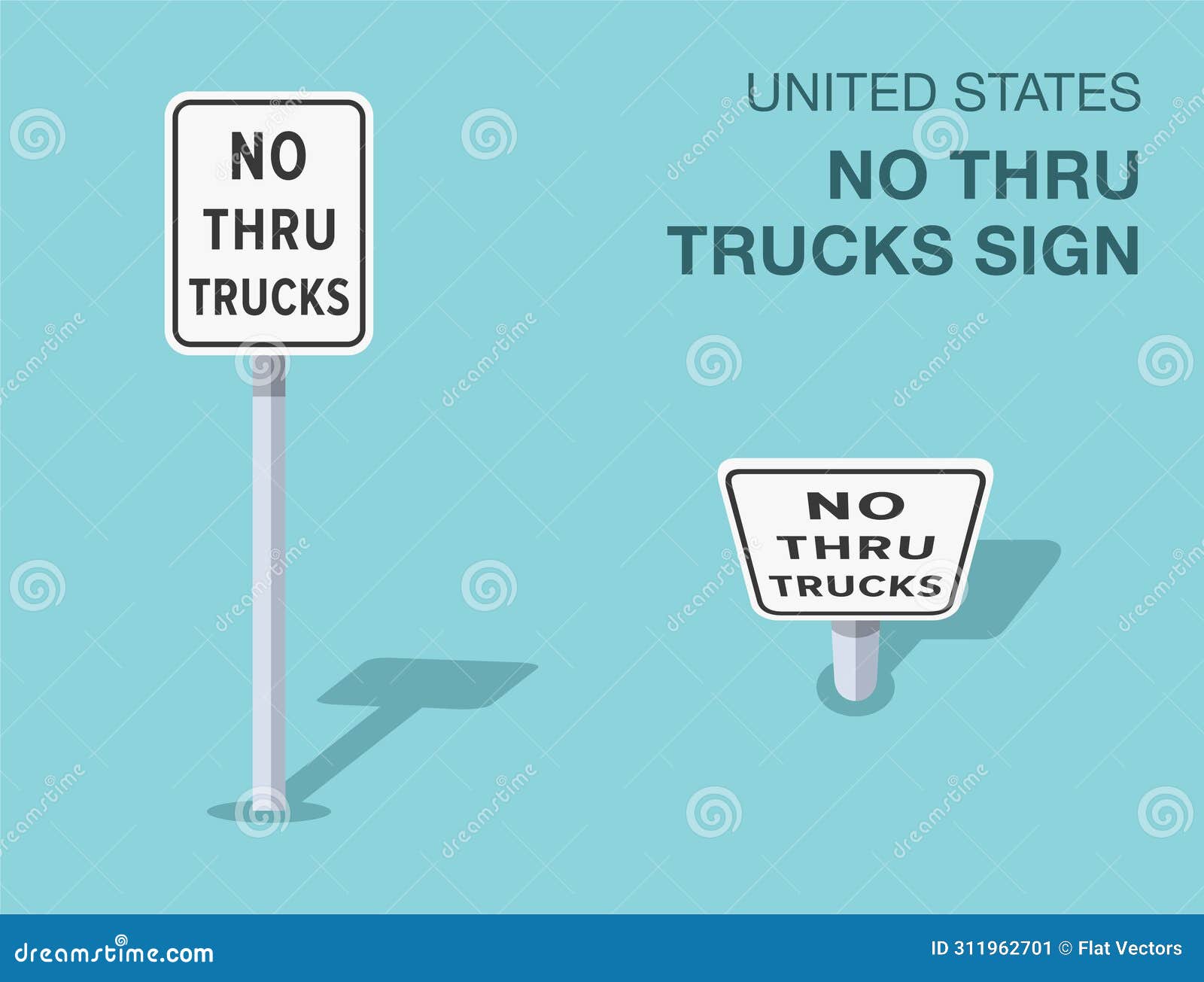 What Does No Thru Trucks Mean? Road Sign Rules Explained